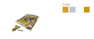 Metallic Confetti Rectangles 55x17mm - bicolour
