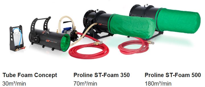 foam schuim mousse foutain