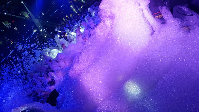 foam schuim mousse party fluidfx captain