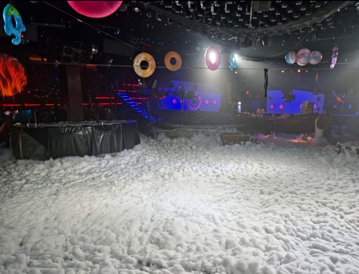 Foam Party CAP'TAIN